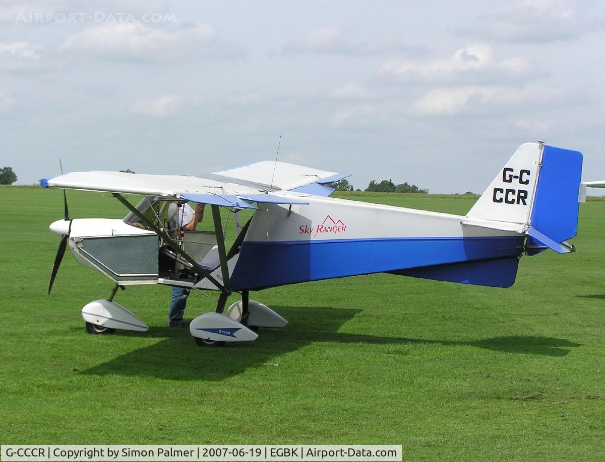 G-CCCR, 2003 Best Off Skyranger 912(2) C/N BMAA/HB/266, SkyRanger visiting Sywell