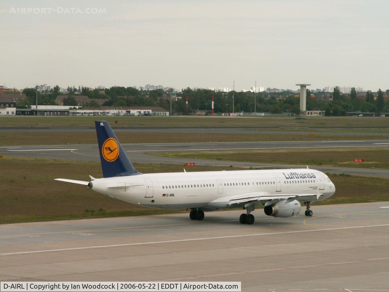 D-AIRL, 1994 Airbus A321-131 C/N 505, A321-131/Lufthansa/Berlin-Tegel