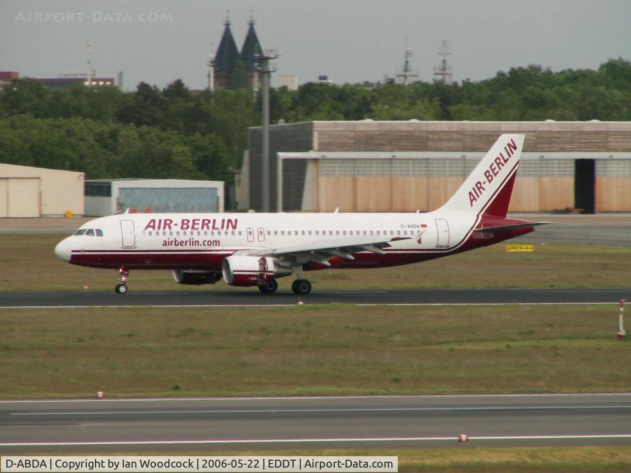 D-ABDA, 2005 Airbus A320-214 C/N 2539, A320-214/Air Berlin/Berlin-Tegel