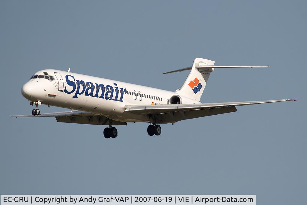 EC-GRU, 1996 ATR 72-202 C/N 493, Spanair MD87
