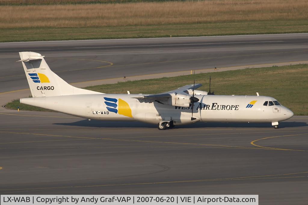LX-WAB, 1991 ATR 72-201 C/N 227, West Air Europe ATR72