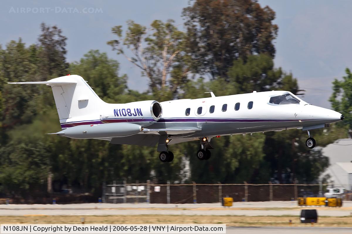 N108JN, 1980 Gates Learjet 35A C/N 35A-358, Arriving RWY 16R from John Wayne Airport - Orange County (KSNA).
