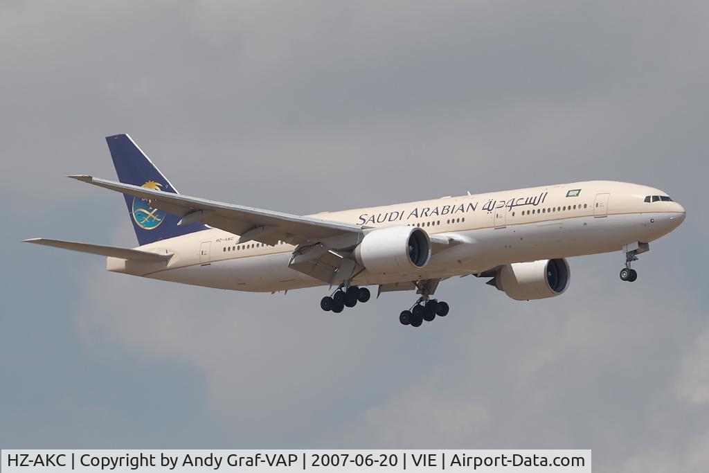 HZ-AKC, 1997 Boeing 777-268/ER C/N 28346, Saudi Arabian Airlines B777-200