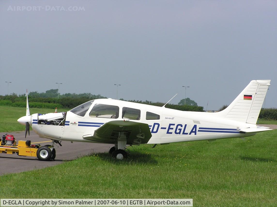 D-EGLA, 2005 Piper PA-28-161 Warrior III C/N 2842251, PA-28 displayed at Aero Expo 2007