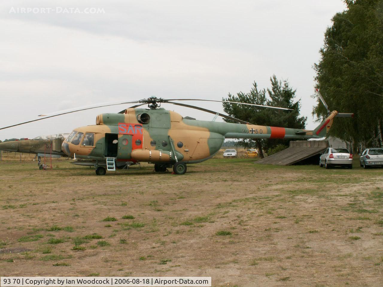 93 70, Mil Mi-8TB C/N 10577, Mil Mi-8TB/Cottbus Museum-Brandenburg (marked 93+60)