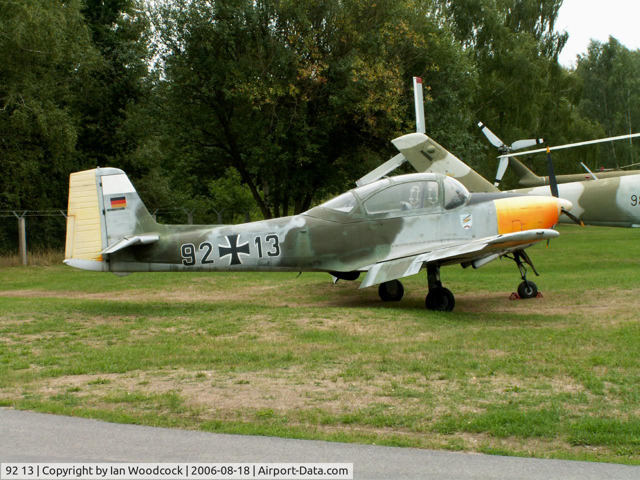 92 13, Piaggio P-149D C/N 309, Piaggio P-149D/Cottbus Museum-Brandenburg