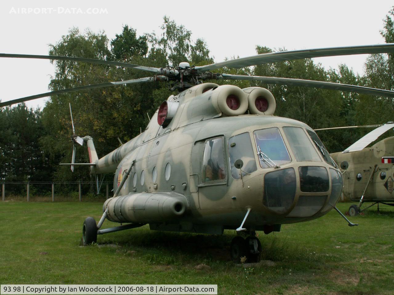 93 98, Mil Mi-9A C/N 340001, Mil Mi-9A/Cottbus Museum-Brandenburg (also carries 482)