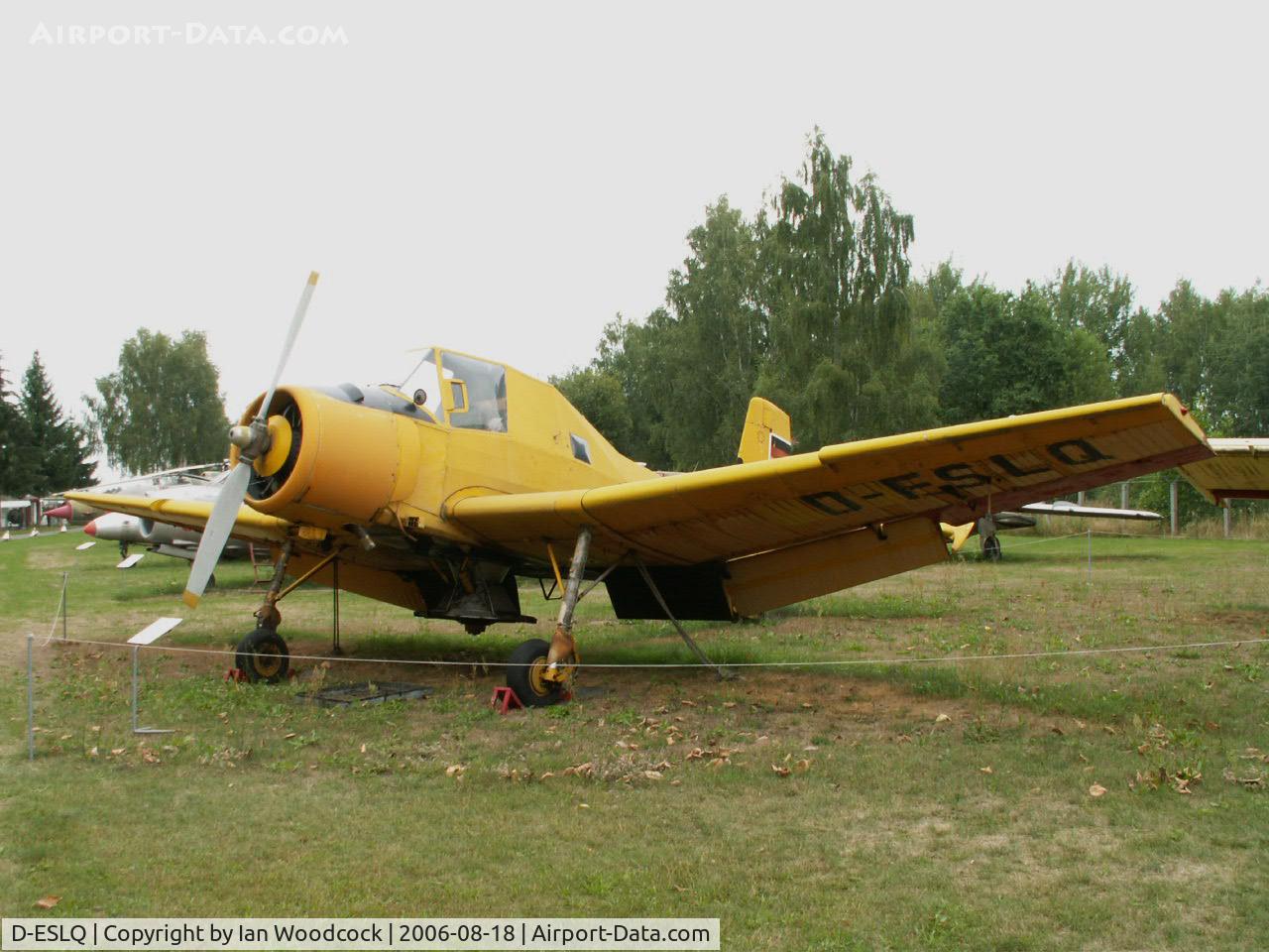 D-ESLQ, 1972 Let Z-37A Cmelak C/N 14-20, LET Z-37/Cottbus Museum-Brandenburg