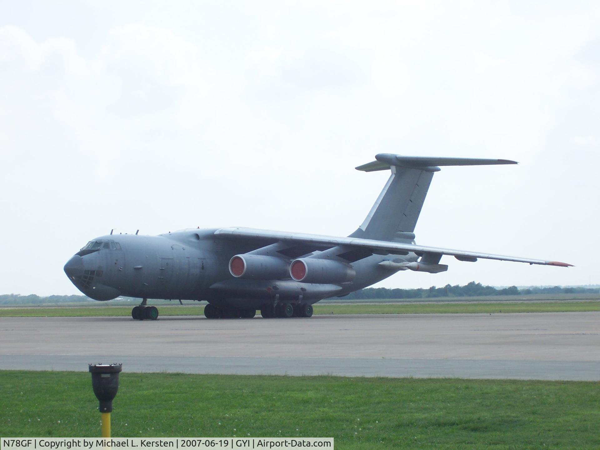 N78GF, 1988 Ilyushin IL 78 C/N 0083485558, Ilyushin Il-76