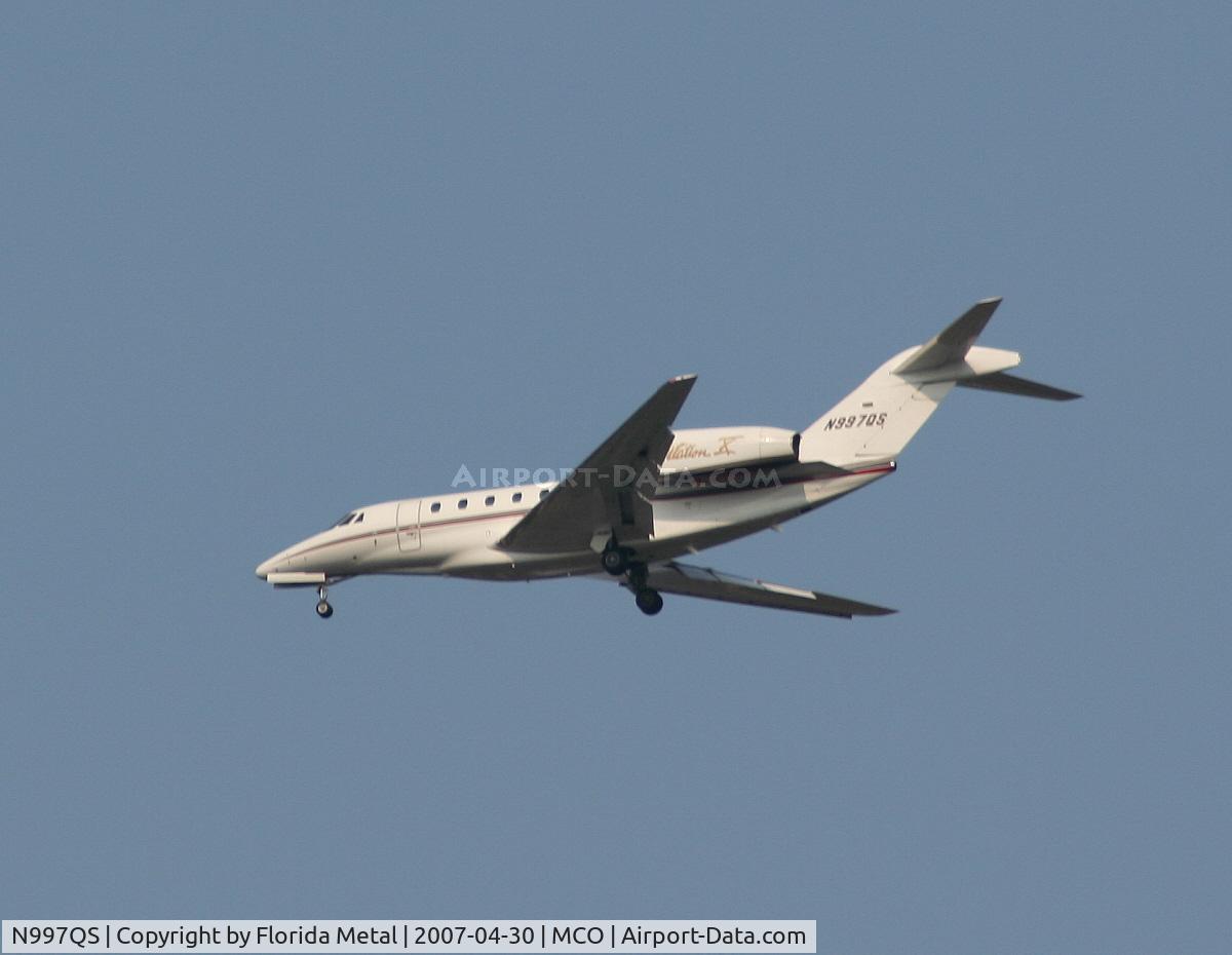 N997QS, 2002 Cessna 750 Citation X C/N 750-0208, Citation X