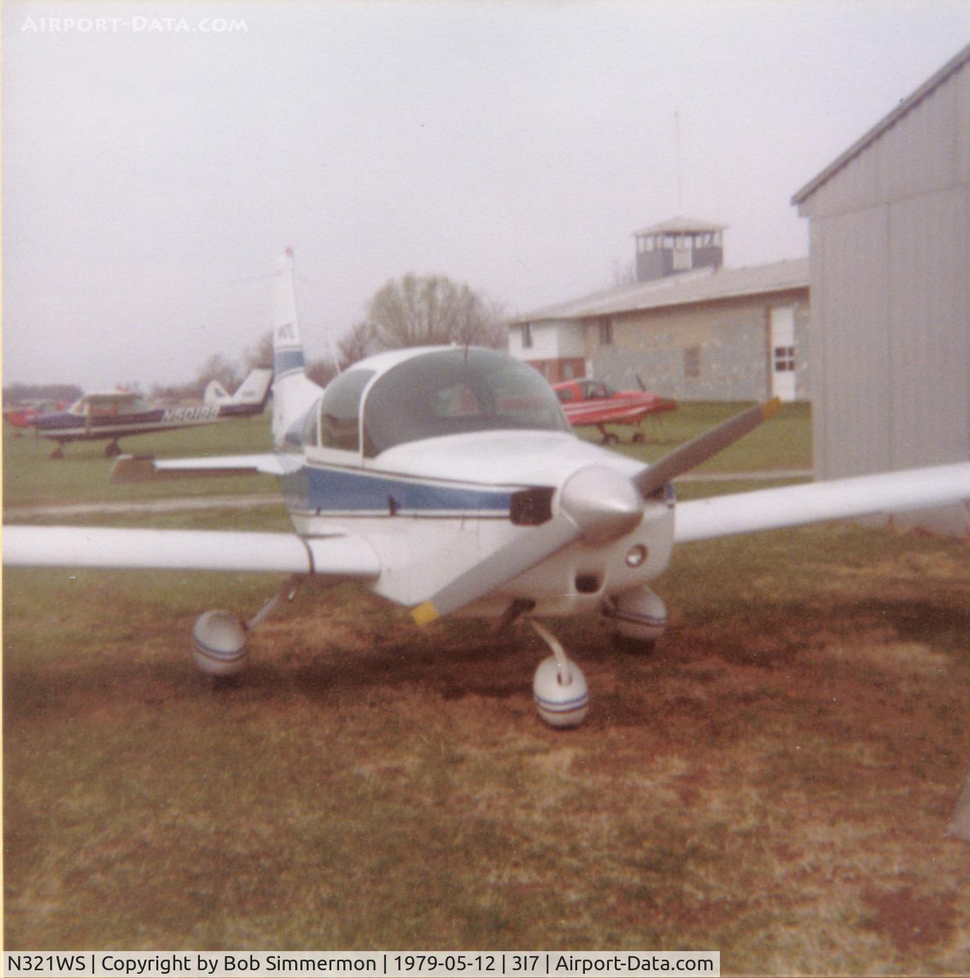 N321WS, 1973 Grumman American AA-5 Traveler C/N AA5-0327, This AA5 was N5427L when Dad bought her in Phillipsburg, OH