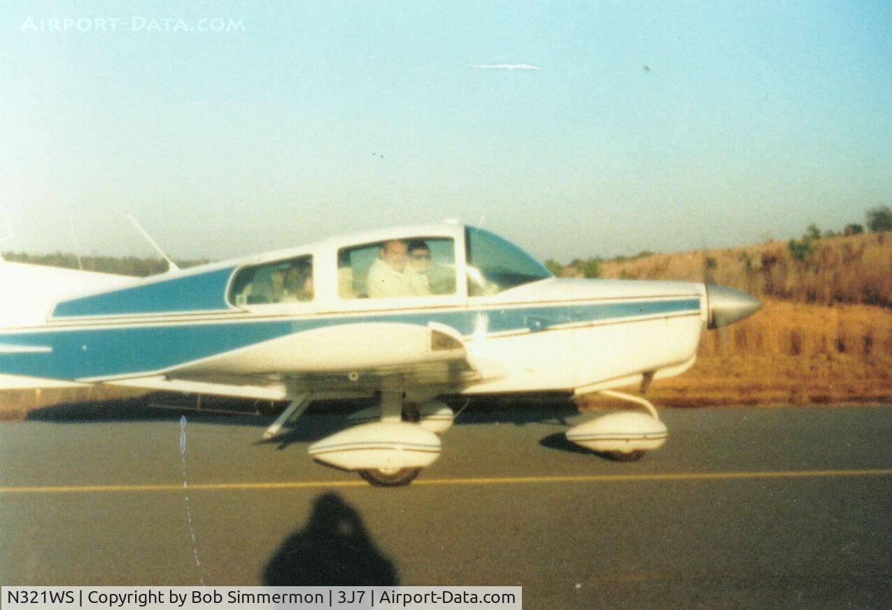 N321WS, 1973 Grumman American AA-5 Traveler C/N AA5-0327, Around 1980 in Greensboro, GA.