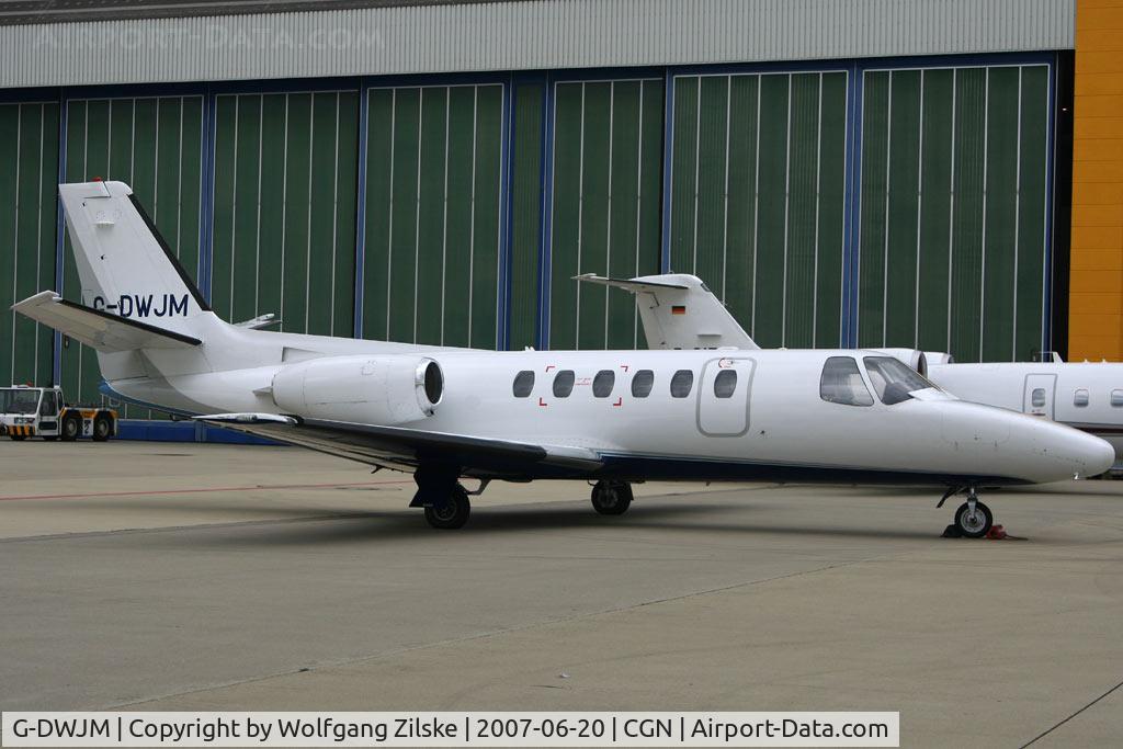 G-DWJM, 1981 Cessna 550 Citation II C/N 550-0296, visitor