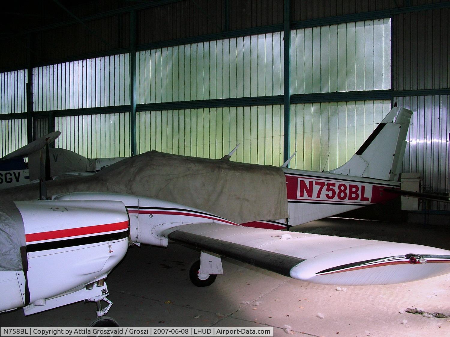 N758BL, 1973 Piper PA-34-200 Seneca C/N 34-7350318, LHUD - Szeged hungary