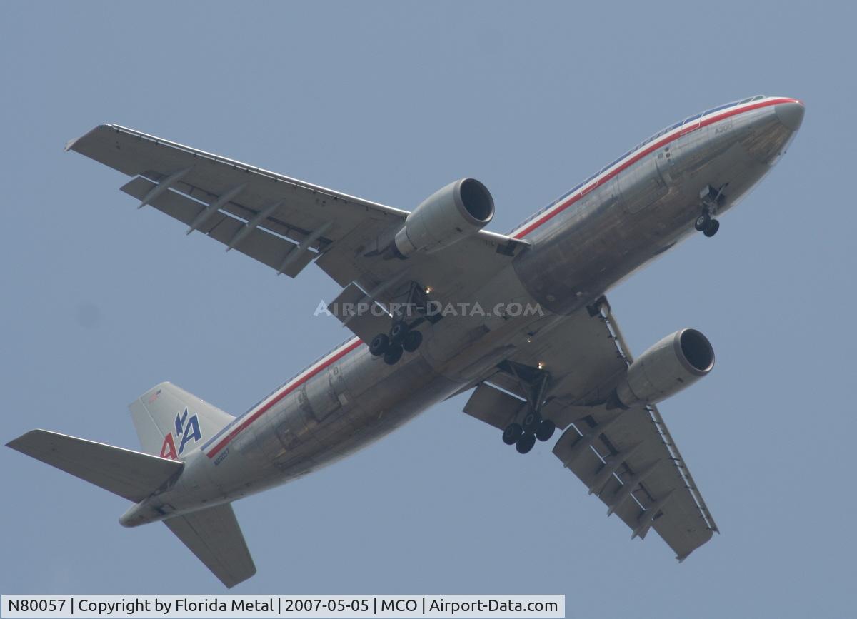N80057, 1988 Airbus A300B4-605R C/N 465, AA