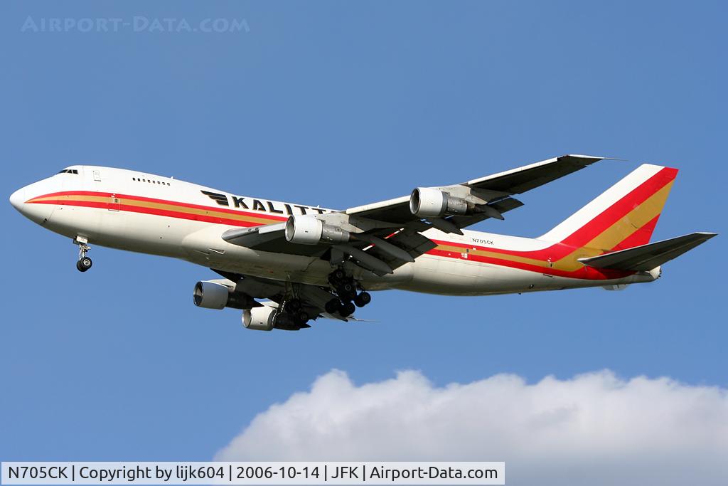 N705CK, 1974 Boeing 747-246F C/N 21034, 