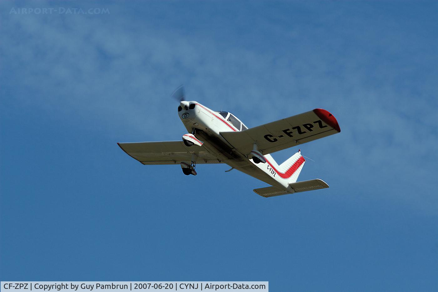 CF-ZPZ, 1967 Piper PA-28-140 C/N 28-23181, Notice the tail # and what it should be.. oops