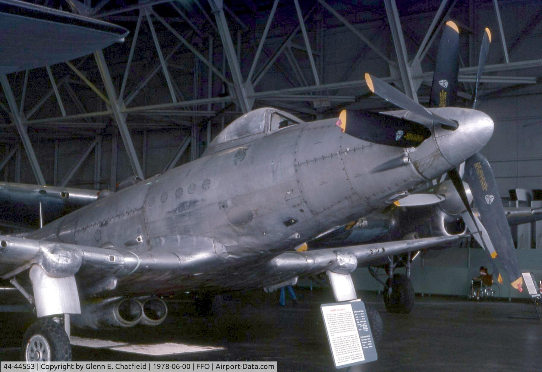 44-44553, 1944 Fisher P-75A Eagle C/N 5, P-75A at the National Museum of the U.S. Air Force