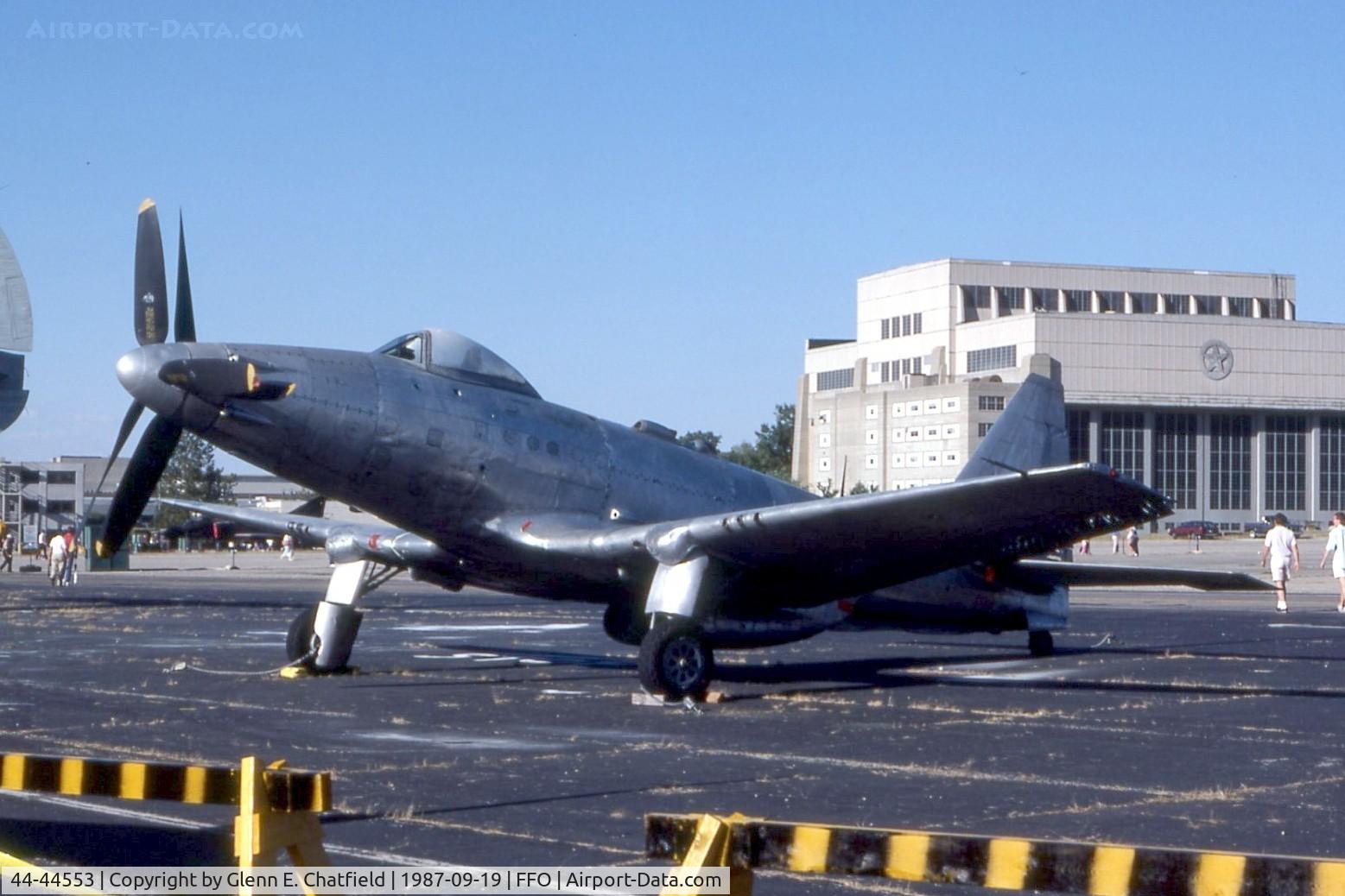 44-44553, 1944 Fisher P-75A Eagle C/N 5, P-75A at the National Museum of the U.S. Air Force