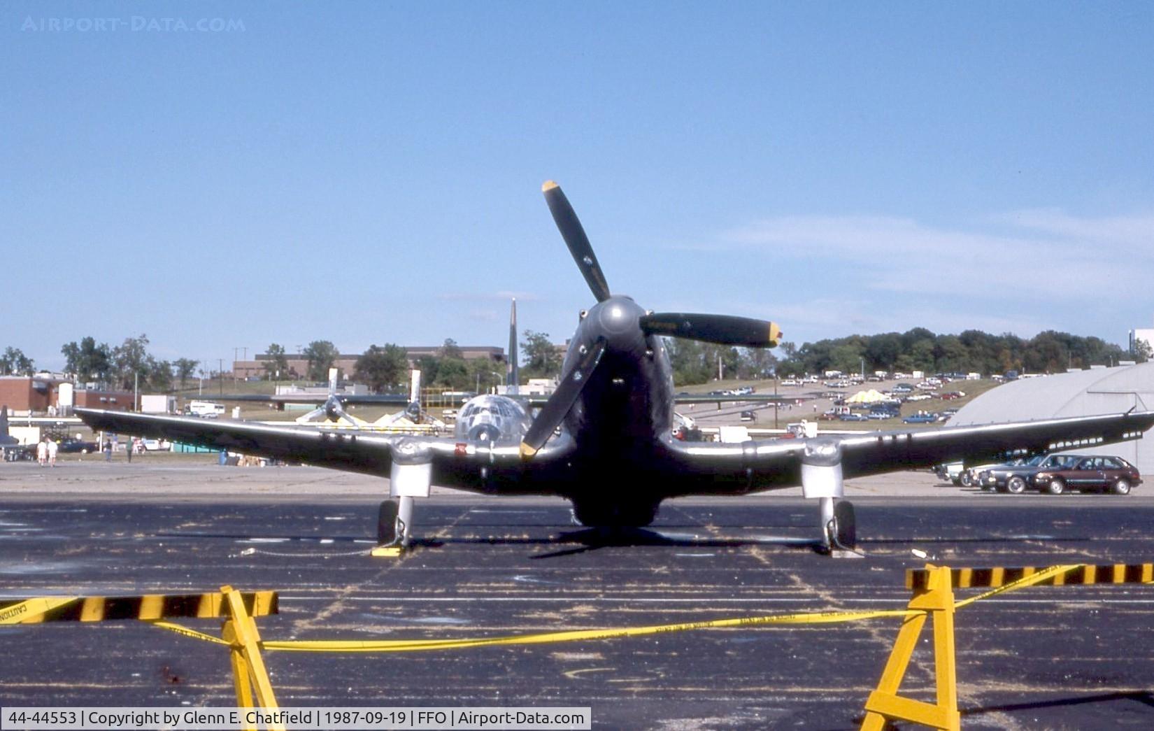 44-44553, 1944 Fisher P-75A Eagle C/N 5, P-75A at the National Museum of the U.S. Air Force