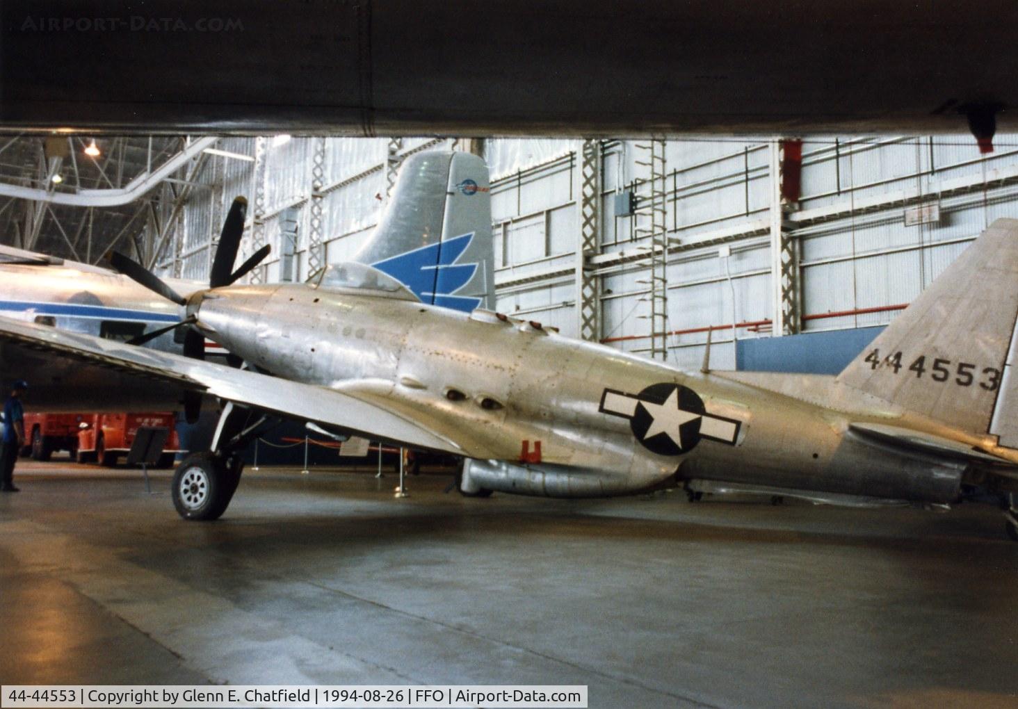 44-44553, 1944 Fisher P-75A Eagle C/N 5, P-75A at the National Museum of the U.S. Air Force