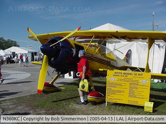 N360KC, 1999 Pitts Model 12 C/N 002, Sun N Fun '05