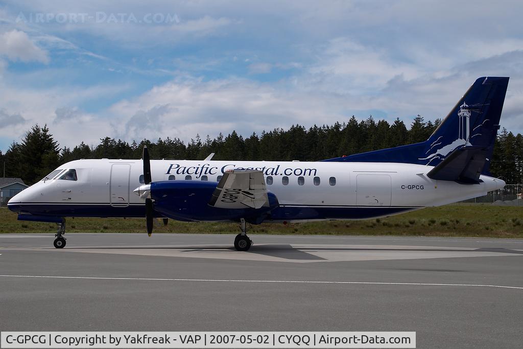 C-GPCG, 1987 Saab 340A C/N 340A-094, Pacific Coastal Saab 340