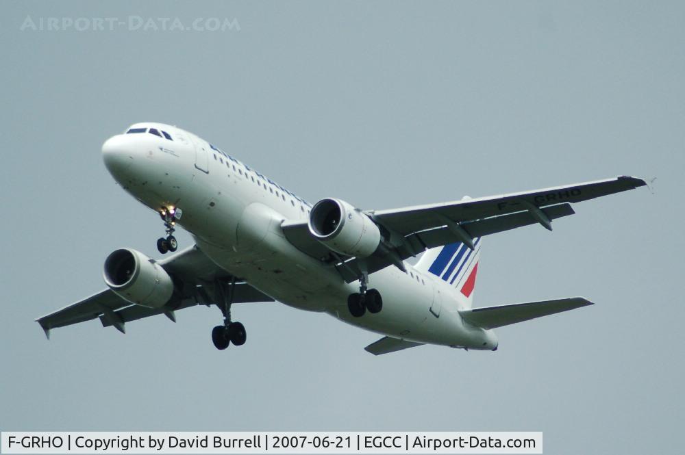 F-GRHO, 2000 Airbus A319-111 C/N 1271, Air France - Landing