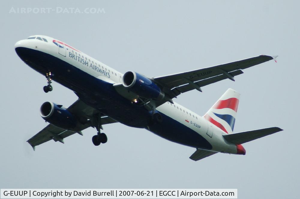 G-EUUP, 2003 Airbus A320-232 C/N 2038, British Airways - Landing