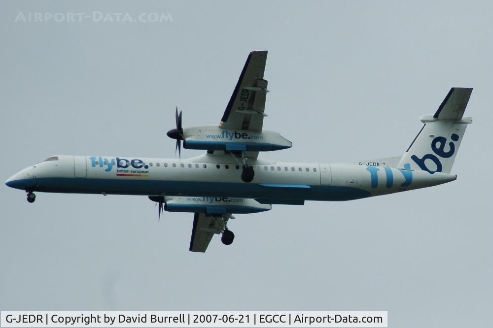 G-JEDR, 2003 De Havilland Canada DHC-8-402Q Dash 8 C/N 4087, Flybe - Landing