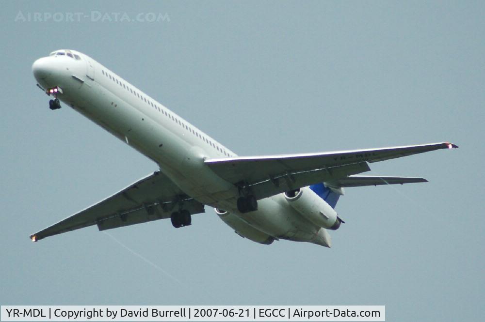 YR-MDL, 1981 McDonnell Douglas MD-82 (DC-9-82) C/N 48079, MD-82 - Landing