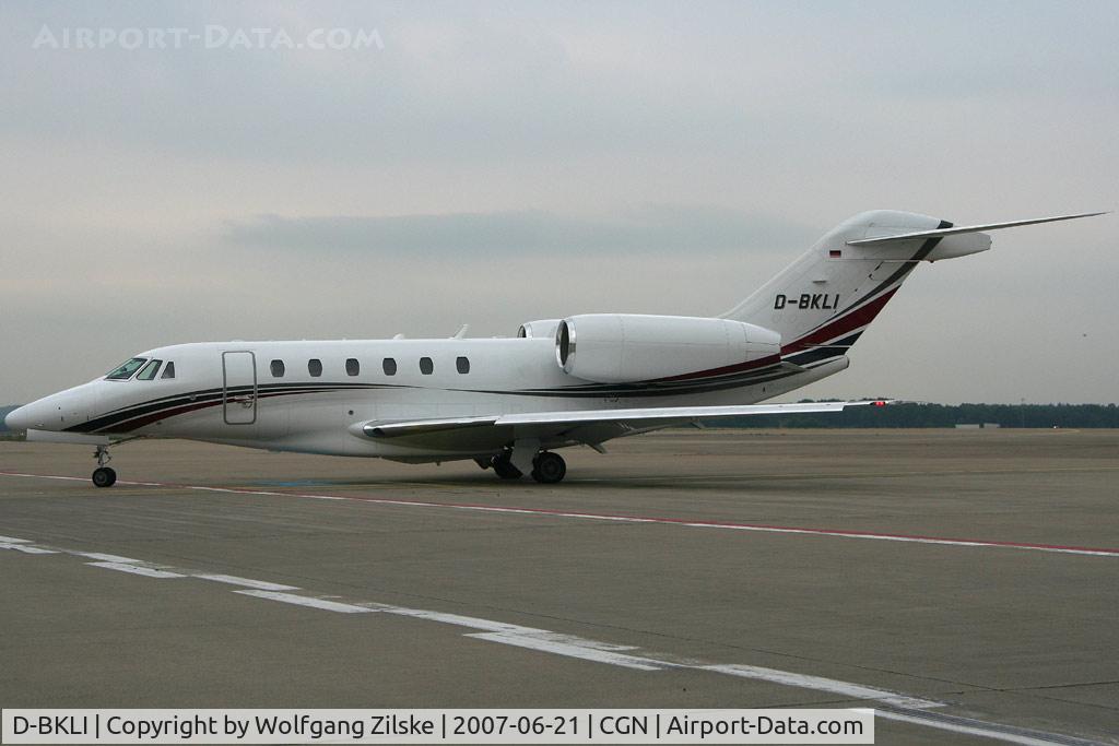 D-BKLI, 2003 Cessna 750 Citation X Citation X C/N 750-0219, visitor