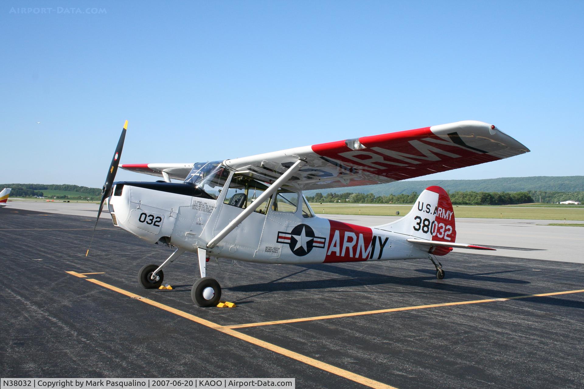 N38032, 1951 Cessna 305A C/N 23453, Cessna L-19