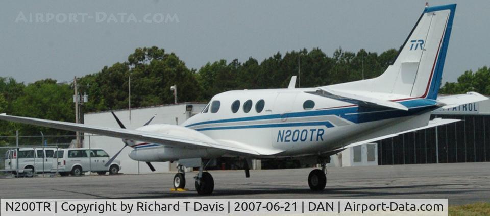 N200TR, 1984 Beech C90A King Air C/N LJ-1067, 1984 Beech C90A in Danville Va.