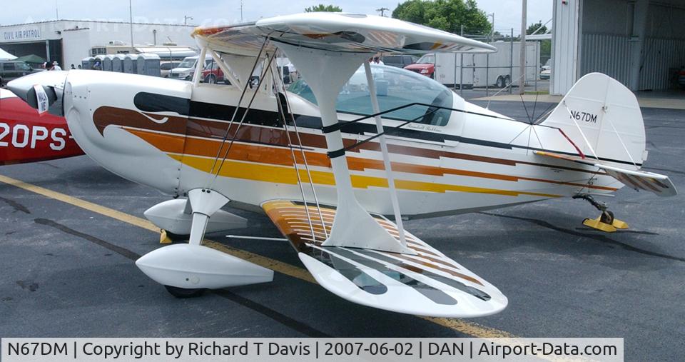 N67DM, Christen Eagle II C/N 0001 (N311DB), Richard R. Blair Christen Eagle II in Danville Va.