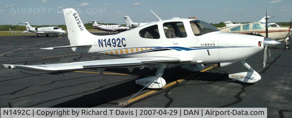 N1492C, 2003 Cirrus SR22 C/N 0567, 2003 Cirrus SR-22 in Danville Va.