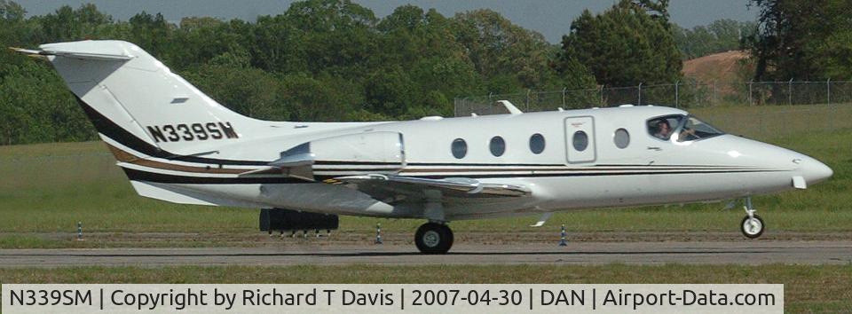 N339SM, Raytheon Aircraft Company 400A C/N RK-458, Raytheon 400A in Danville Va.