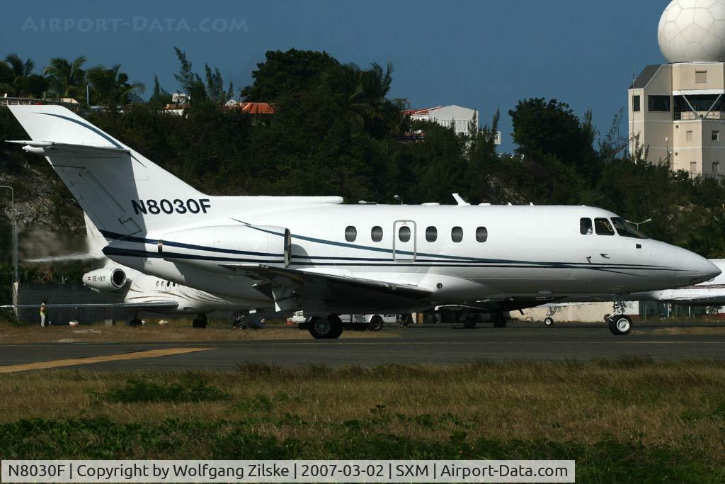 N8030F, 1989 British Aerospace BAe.125 Series 800A C/N 258131, visitor