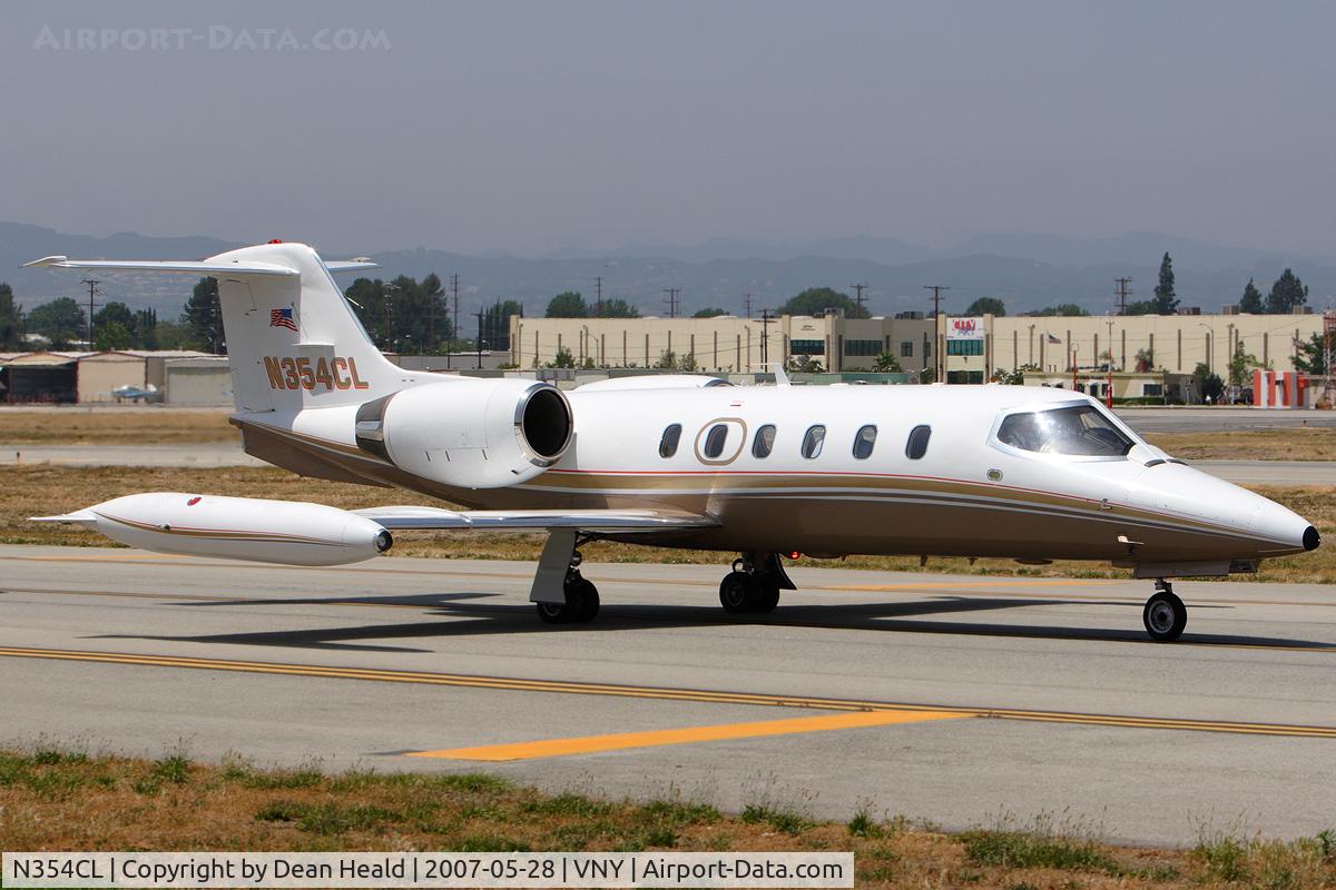 N354CL, 1982 Gates Learjet 35A C/N 493, Clay Lacy Aviation Inc Gates Learjet 35A N354CL taxiing to RWY 16R for departure to Garfield County Regional (KRIL) - Rifle, CO.