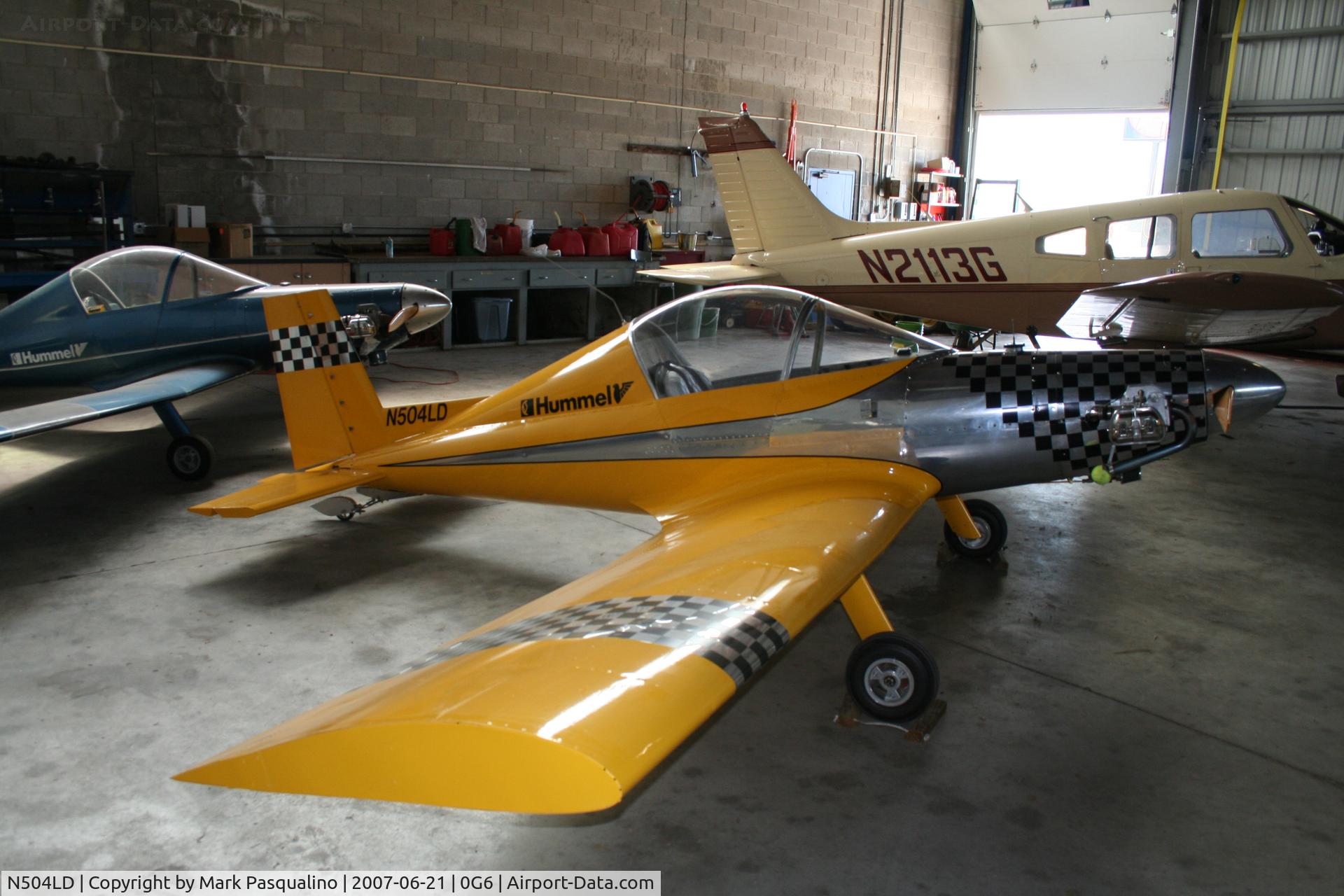N504LD, 2003 Hummel Hummel Bird C/N 3496P, Hummelbird