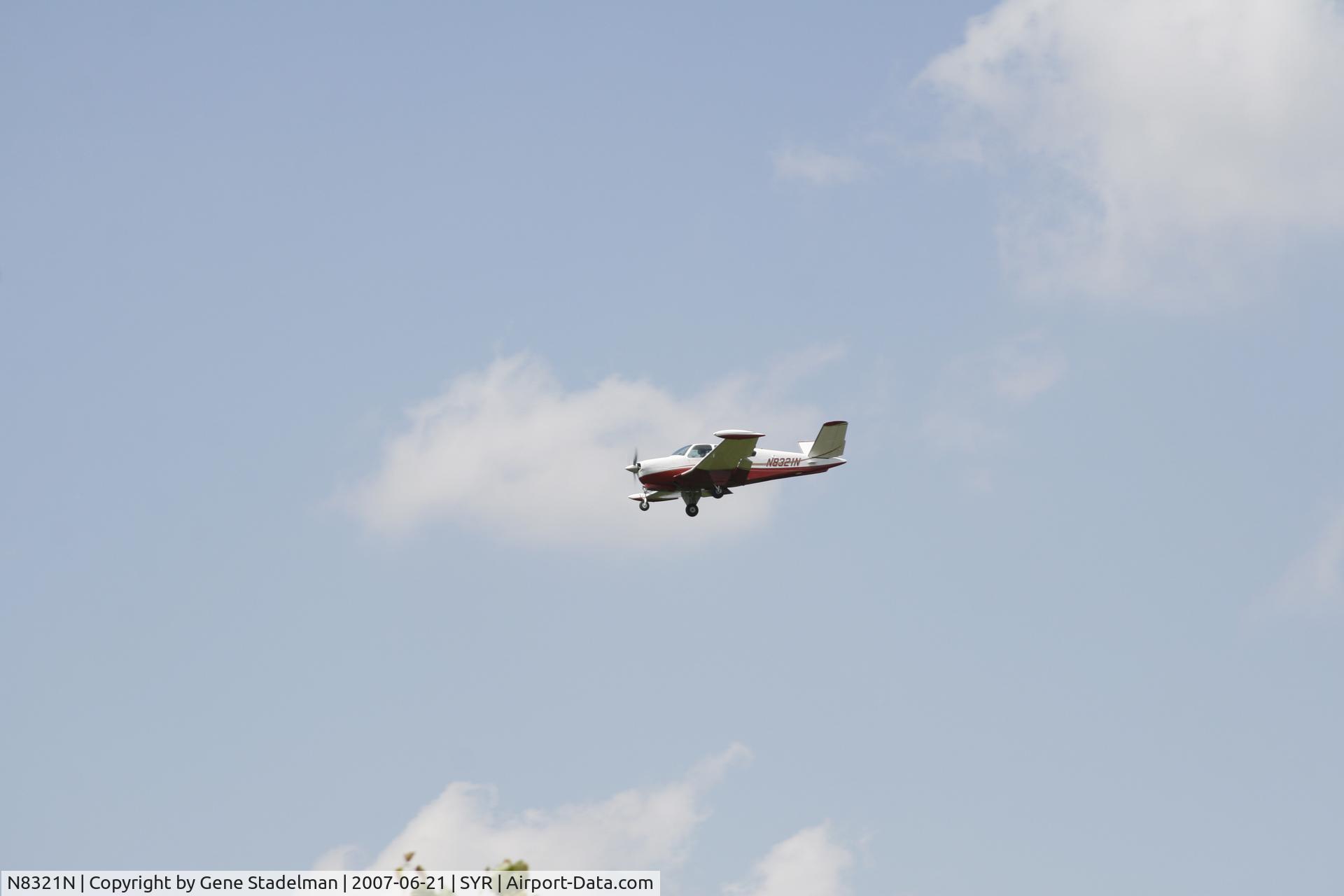 N8321N, 1968 Beech V35A Bonanza C/N D-8722, Final Approach
