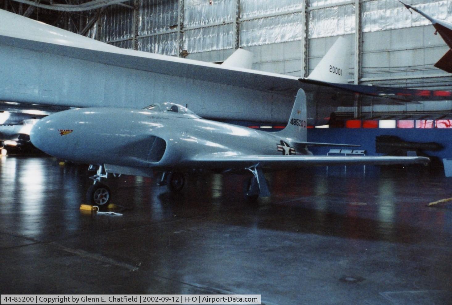 44-85200, 1946 Lockheed XP-80R Shooting Star C/N 080-1223, P-80R at the National Museum of the U.S. Air Force