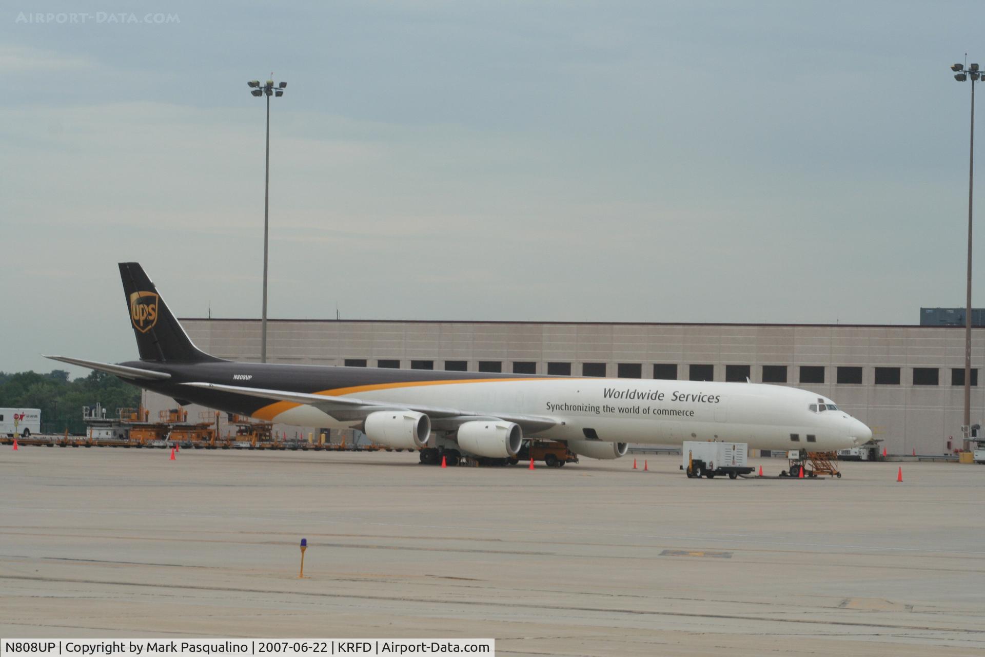 N808UP, 1969 Douglas DC-8-73F C/N 46008, DC-8-73F