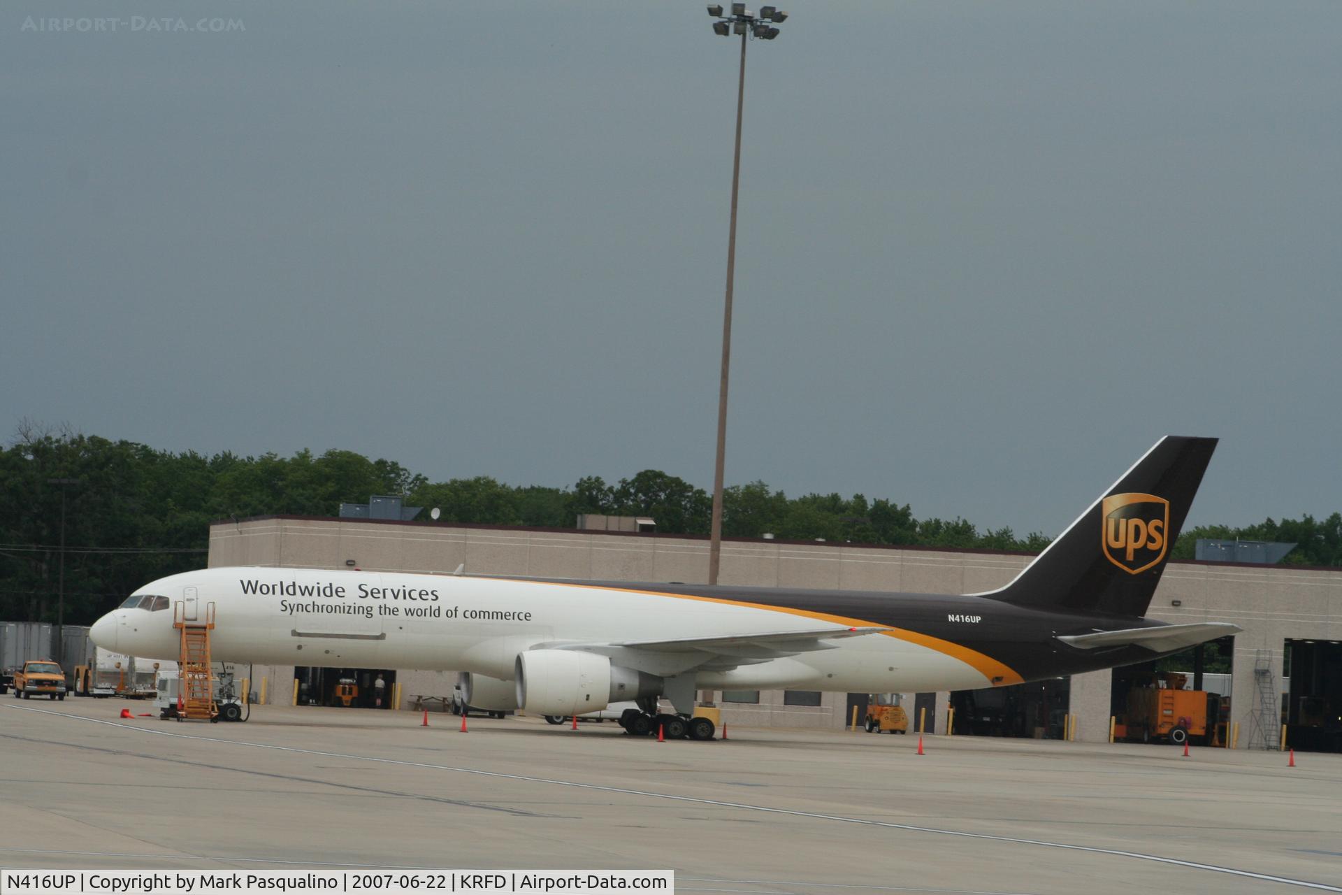 N416UP, 1990 Boeing 757-24APF C/N 23903, Boeing 757-200F