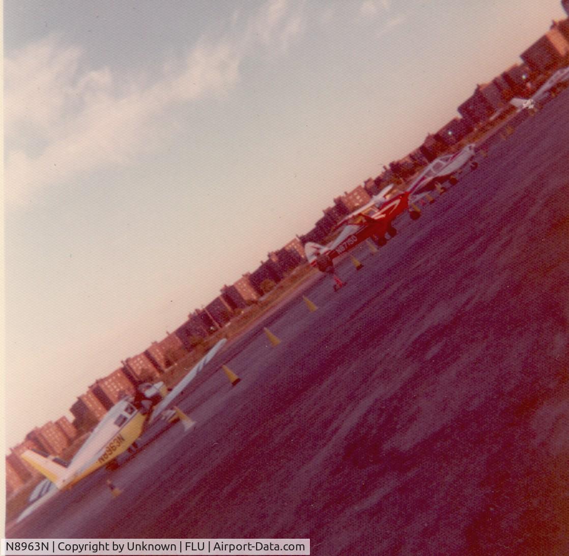 N8963N, 1969 Piper PA-32-300 Cherokee Six C/N 32-40774, At Flushing Airport 1970's