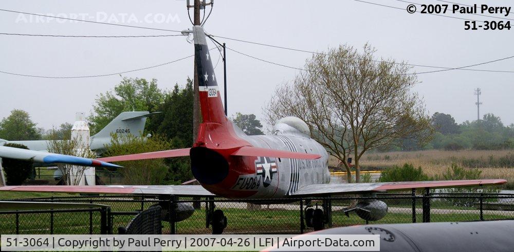 51-3064, 1951 North American F-86L Sabre C/N 177-121, Plenty of MiG pilots would have paid for this location