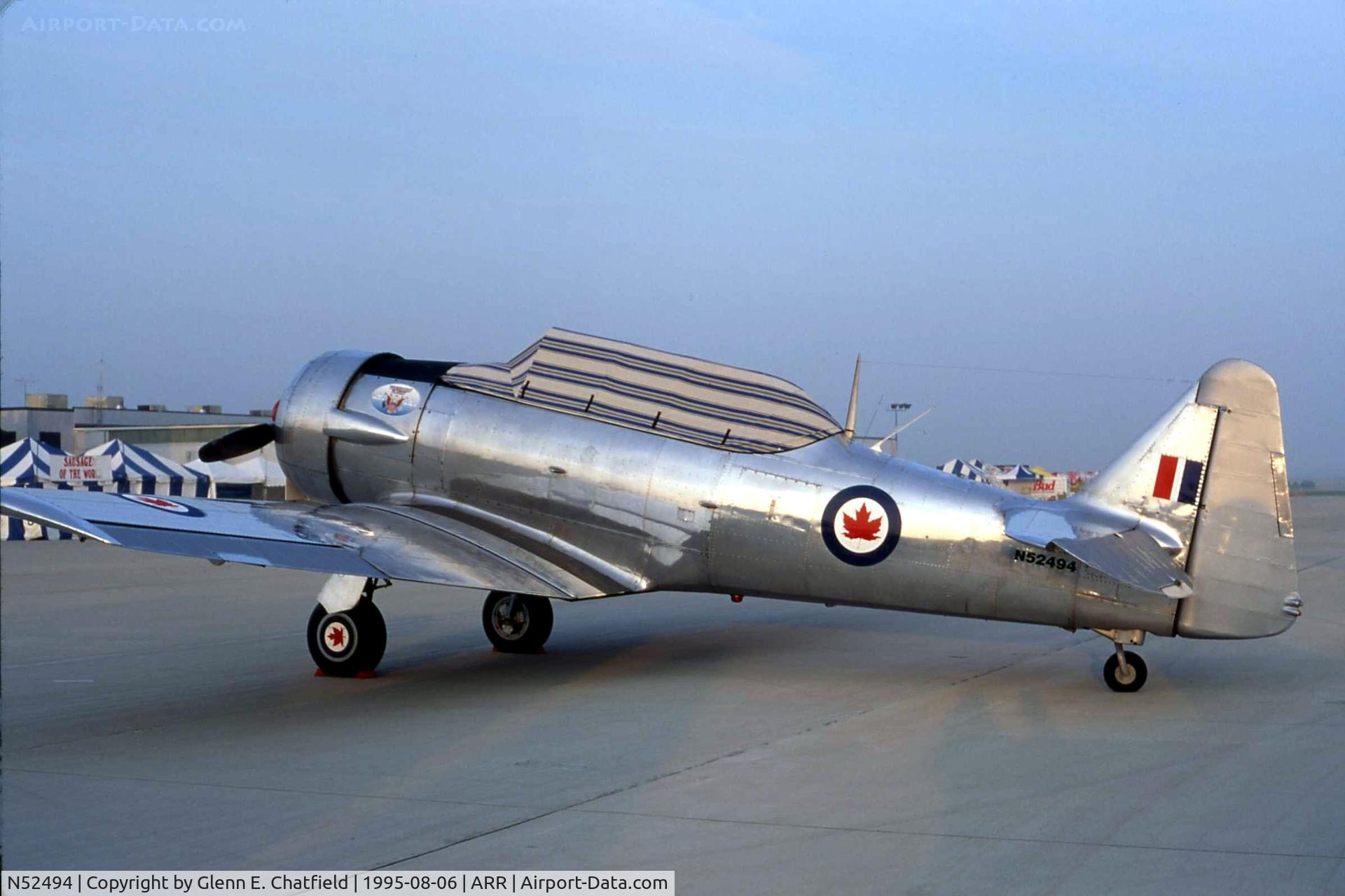 N52494, Canadian Car & Foundry Harvard MK IV C/N CCF4-387, At the Freedom Flight celebration