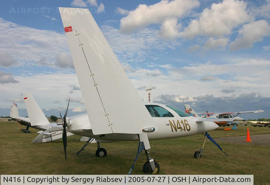 N416, 2004 Glassic SQ2000 C/N 0007, EAA AirVenture 2005
