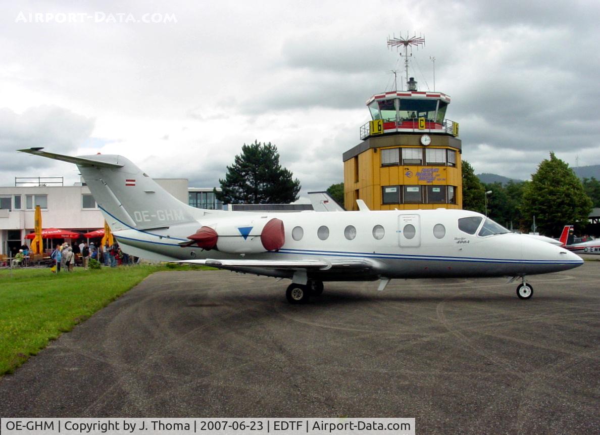 OE-GHM, 1997 Raytheon Beechjet 400A C/N RK-148, Raytheon BeechJet 400 A