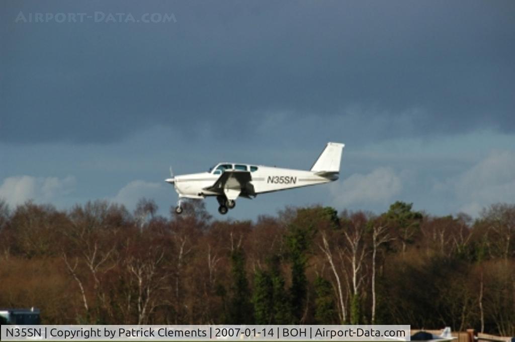 N35SN, 1960 Beech 35-33 Debonair C/N CD-207, BEECH 35-33 DEBONAIR